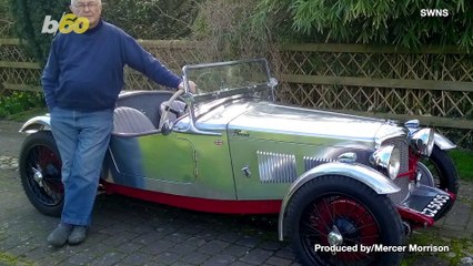Pedal to the Metal! Car Buff Restores Classic 1930’s Car After It Was Destroyed in Blaze!