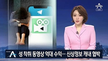 성 착취 동영상 억대 수익…공익근무요원까지 동원