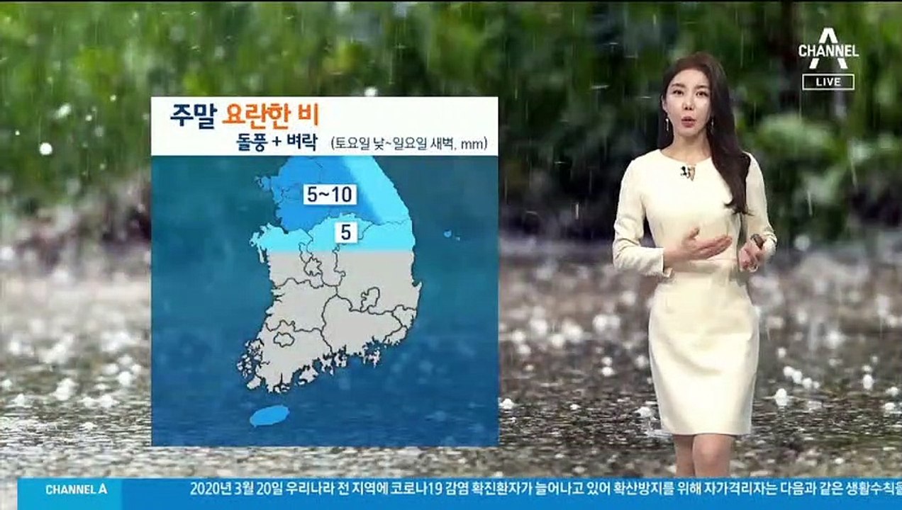 [날씨]따뜻한 남풍에 포근한 주말…곳곳에 요란한 비