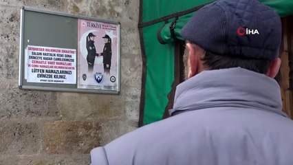 Tarihi Ulucami cuma vakti kapatıldı