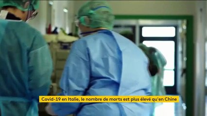Coronavirus  : l'Italie dépasse la Chine au nombre de cas