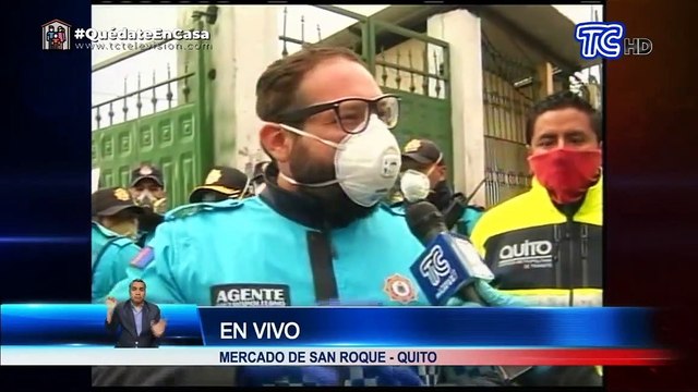 Autoridades de control continúan con operativos en mercados de Quito