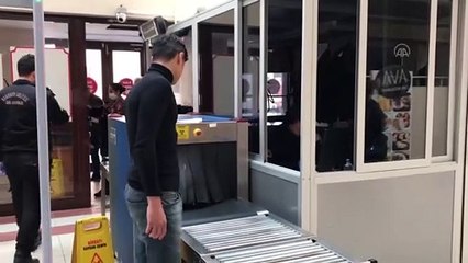 Bakırköy Adalet Sarayı'nda Kovid-19 önlemleri - İSTANBUL