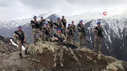 Kahraman komandolardan sağlıkçılara alkışlı destek