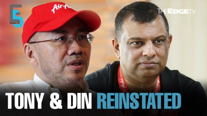 EVENING 5: Tony and Kamarudin cleared of bribe claims