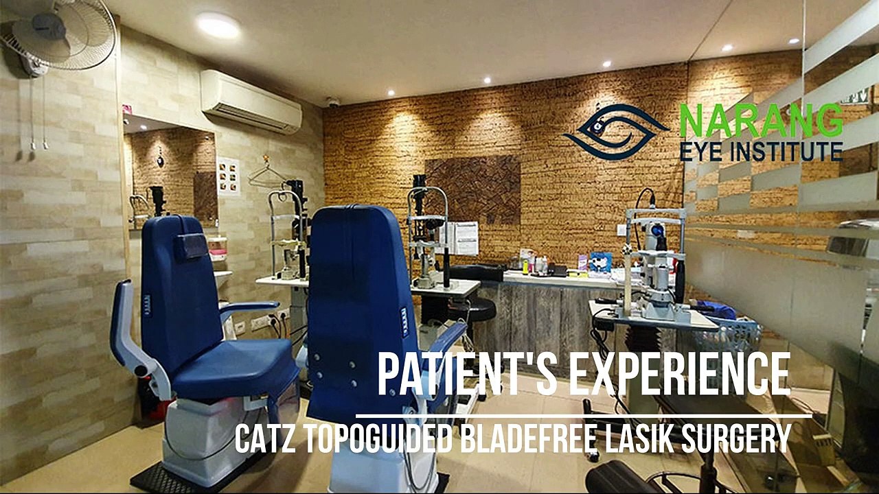 Blade Free Lasik Testimonial at Narang Eye Institute