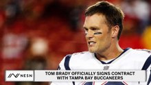 Tom Brady Officially Signs Contract With The Bucs
