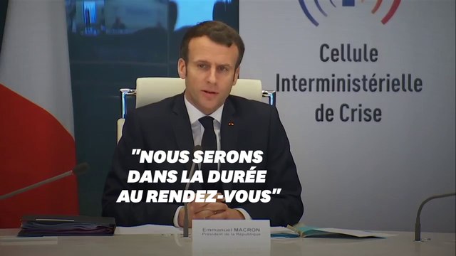 Emmanuel Macron: Nous sommes au début de cette crise