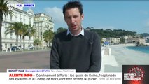 Coronavirus: à Nice, la promenade des Anglais a fermé