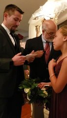 Man Reads Out Emotional Vows for Stepdaughter During Wedding