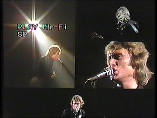 Johnny Hallyday "Si j'étais un charpentier" Palais des Sports 1976
