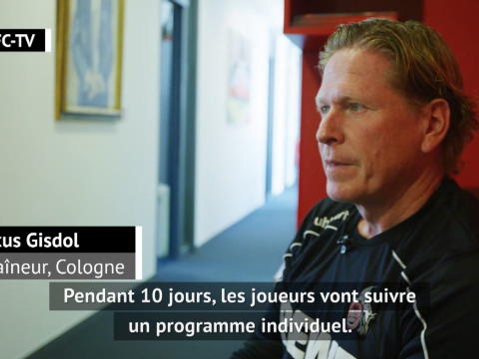 Coronavirus - Un programme individualisé pour les joueurs de Cologne en confinement