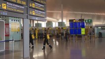 UME realiza desinfección en el Aeropuerto de El Prat