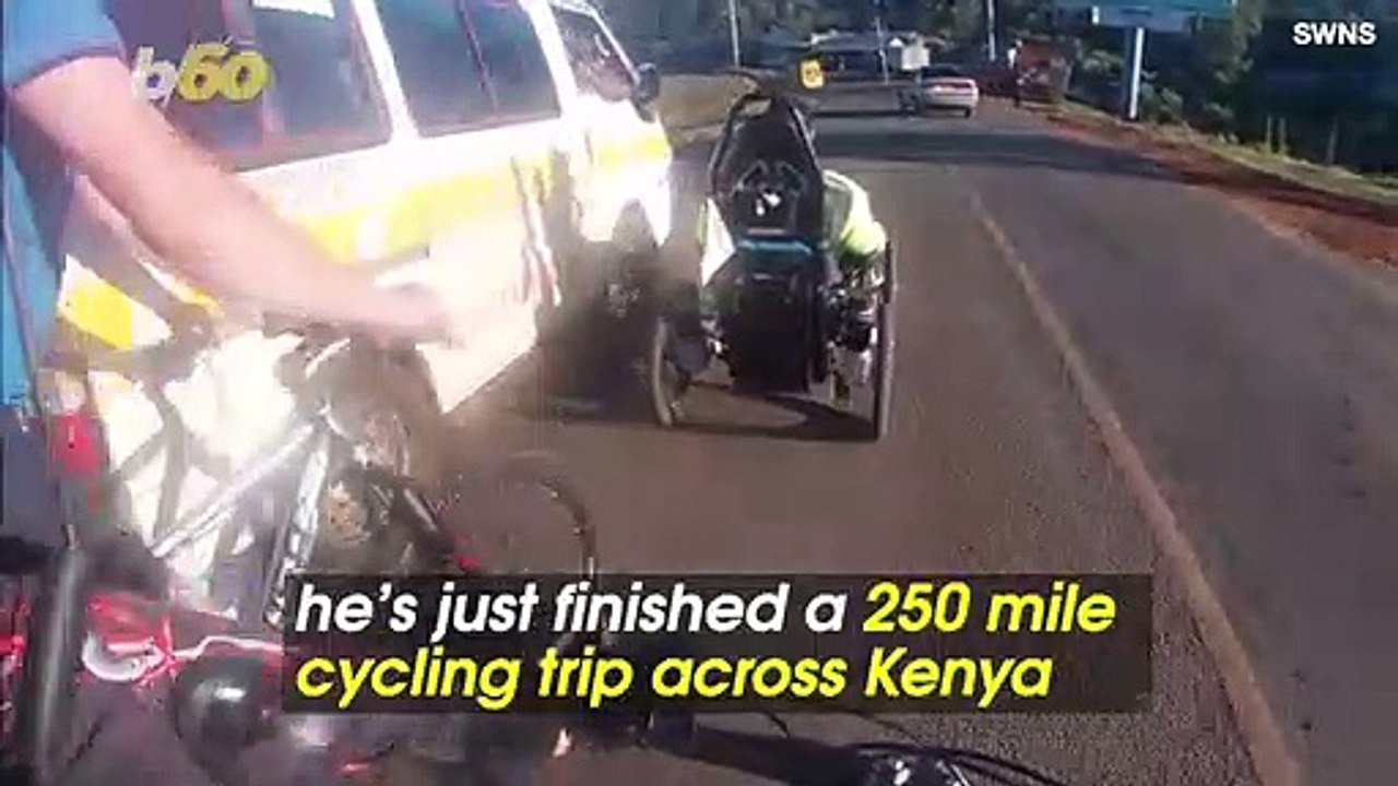 Quadraplegic Man Raises Money for Charity While Cycling 250 Miles Across Kenya