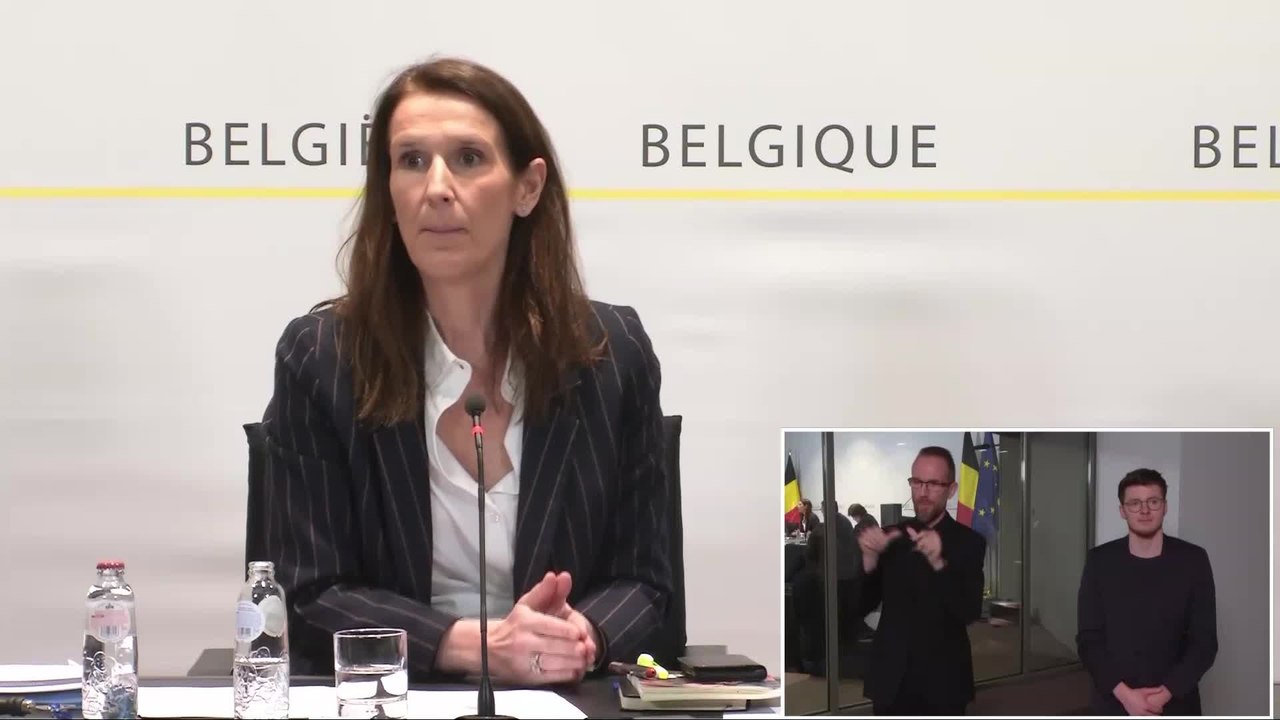 Coronavirus: l'effort fédéral pour les mesures socio-économiques se chiffre à près de 10 milliards - Sophie Wilmes (2/3)