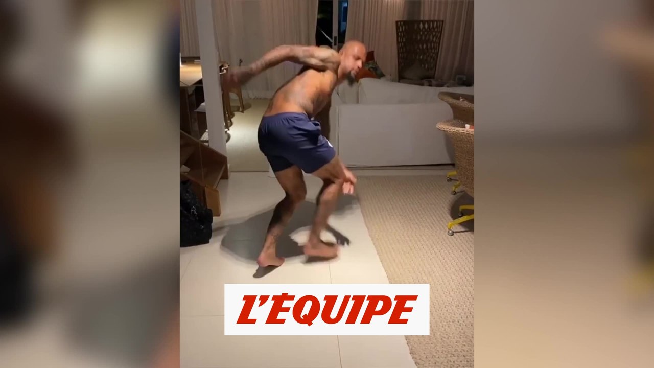 Le stay at home challenge de Felipe Melo, un tacle assassin - Foot - WTF