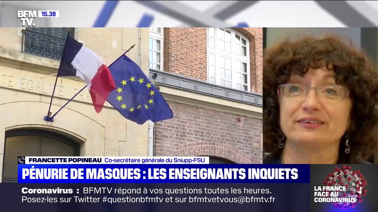 "Les enseignants sont très inquiets parce que les protections ne sont pas encore là" Co-secrétaire générale Snuipp-FSU