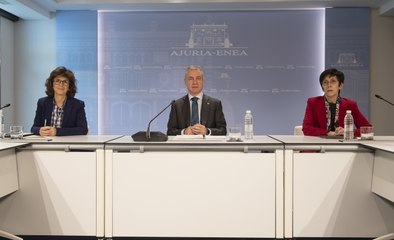 Urkullu: "El impacto humano, social y económico va a ser muy elevado"