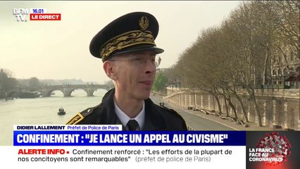 "Nous veillons à neutraliser les profiteurs, ceux qui parient sur le malheur" Préfet de Police de Paris