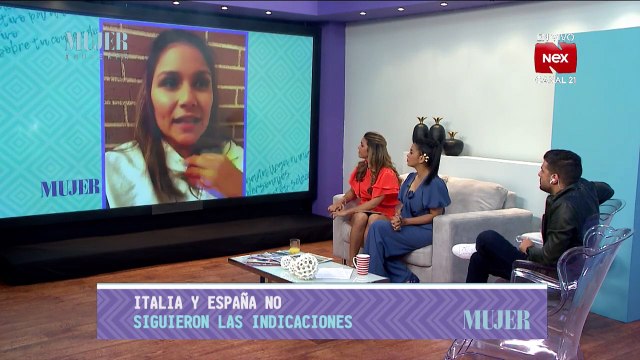 Kathy Amores llora desde España por estar lejos de su familia - Nex Noticias