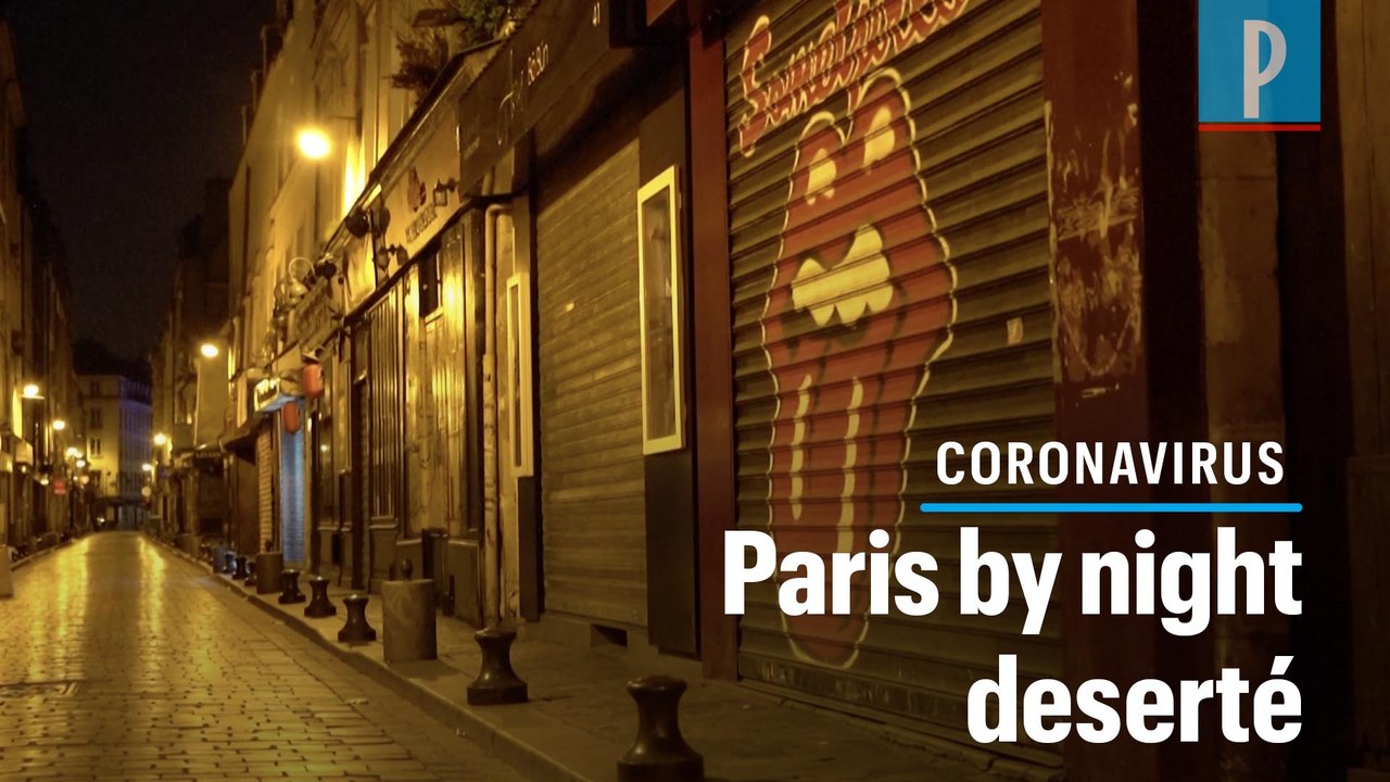 Coronavirus : traversée de Paris la nuit durant le confinement