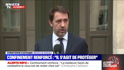 Download Video: Christophe Castaner sur le confinement: 