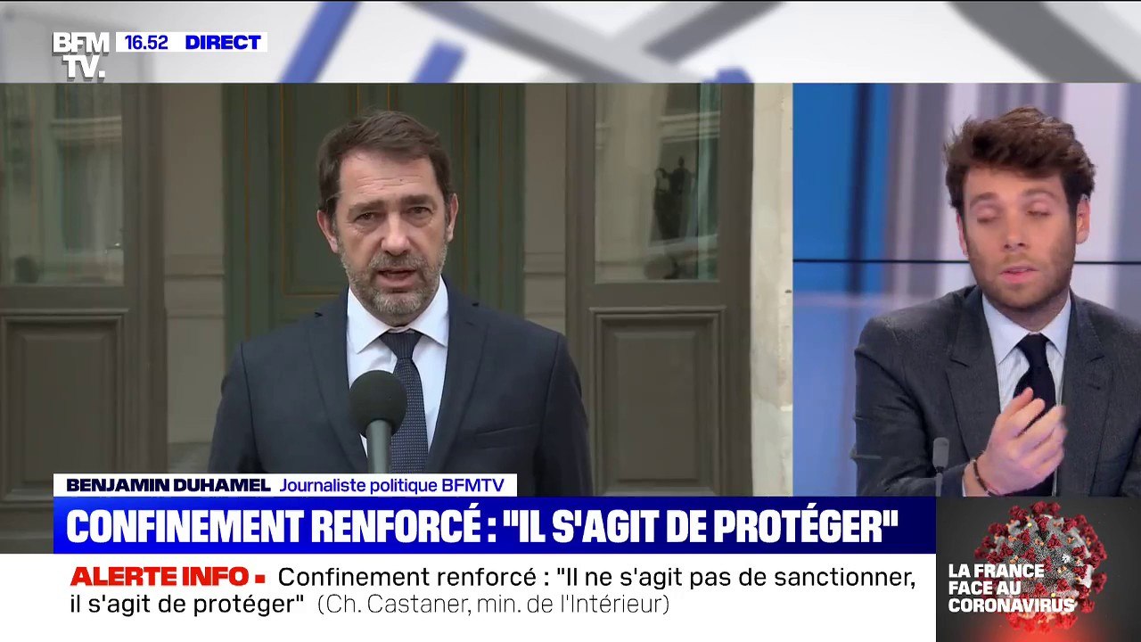 Confinement: application plus stricte dans les consignes données aux forces de l'ordre