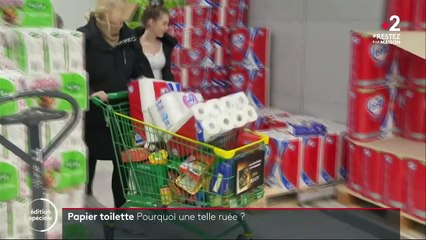 Papier toilette : pourquoi une telle ruée ?