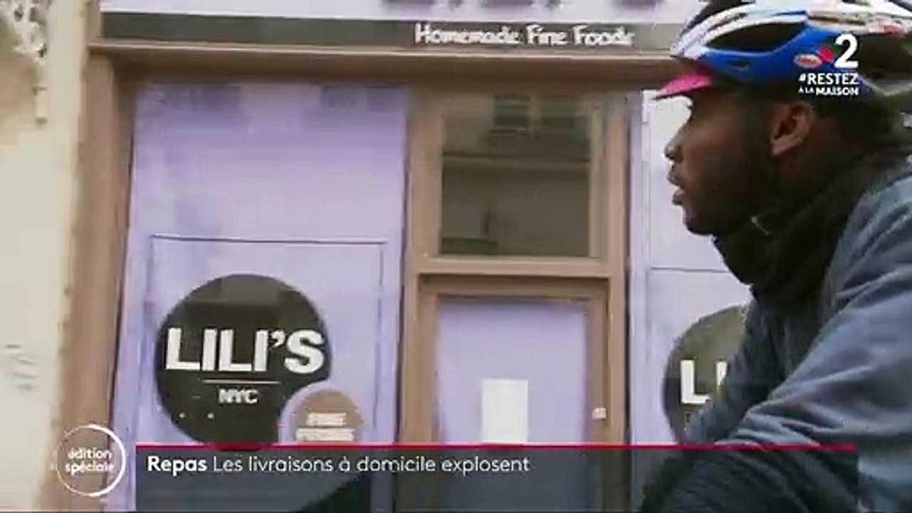 Confinement : la demande de livraison de repas à domicile explose