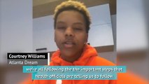 WNBA star Courtney Williams gives safety tips on coronavirus