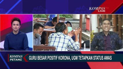 Guru Besar UGM Positif Corona, Status Awas Diterapkan