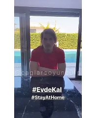 Çağlar Söyüncü'den "Evde kal" çağrısı