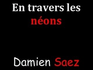 SAEZ En travers les néons