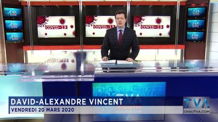TVA Nouvelles CHAU 12H 20 MARS 2020