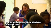 Kate Middleton y el príncipe Guillermo, profes en casa