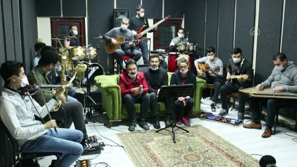 Uşak Belediyesi Kent Orkestrası'ndan ''Evde Kal' klibi - UŞAK