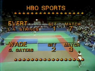 WTT 1978: L.A. Strings vs. Golden Gaters  (July 26, 1978)