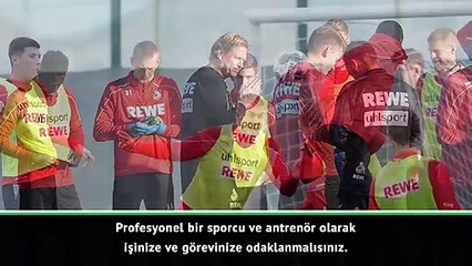 Köln oyuncuları bireysel çalışacak
