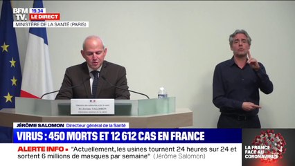 Jérôme Salomon: "Les centres pour réalisation d'IVG restent ouverts pendant la crise"