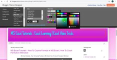 Blogger Tricks - How To Blogger Tab Color Customize | Blogger Tab Text Change