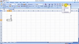 MS Excel Tutorials - How To Average Formula in MS Excel | How To Average Function in MS Excel