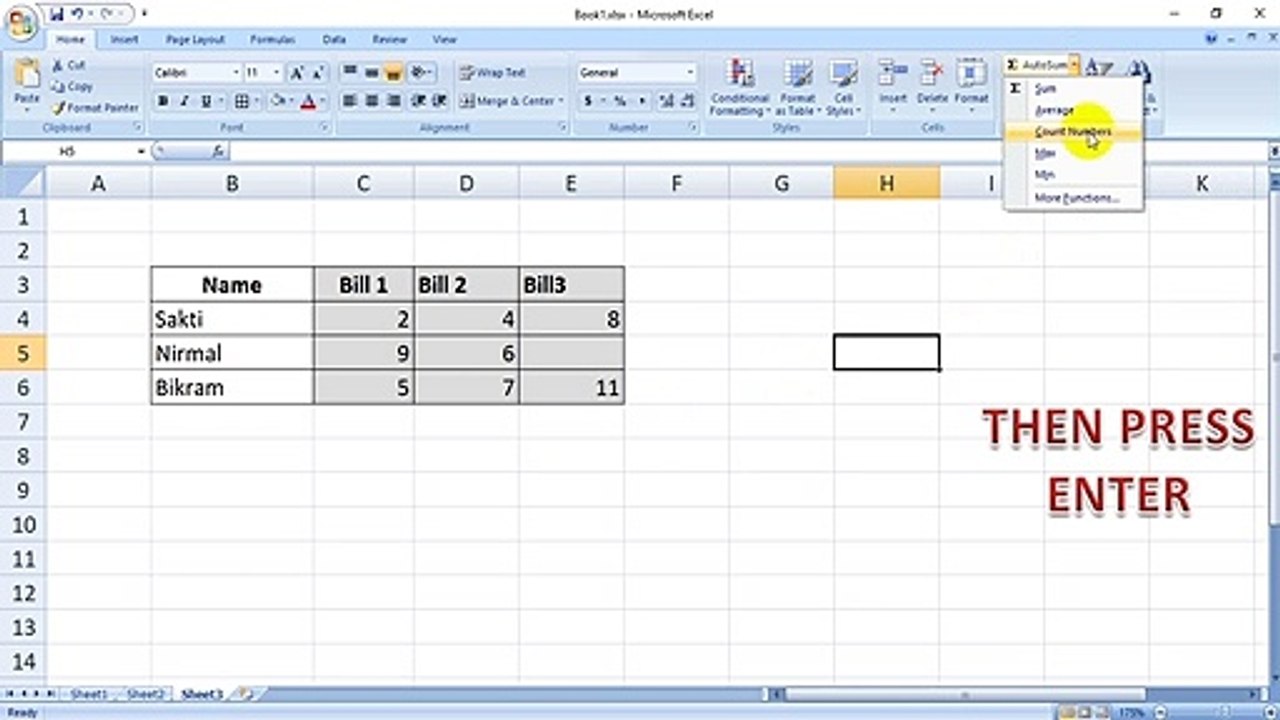 MS Excel Tutorials - How To CountBlank Formula in MS Excel _ How To CountBlank Function in MS Excel