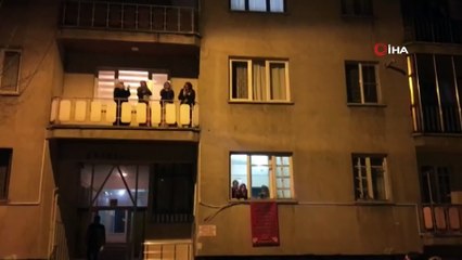 Erzurum sağlıkçılar için alkışladı