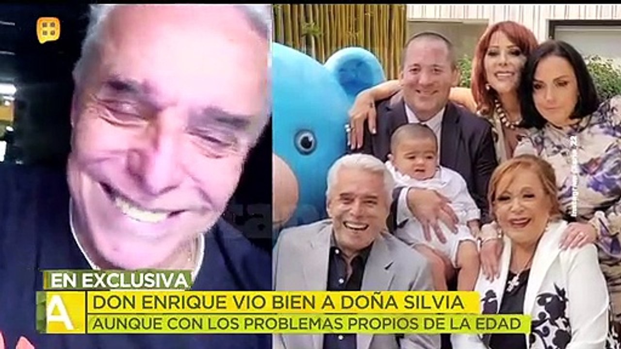 ¿Cómo fue el encuentro entre Enrique Guzmán y Silvia Pinal en el bautizo de su nieto?| Ventaneando