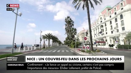 Nice : un couvre-feu va être instauré pour faire respecter le confinement