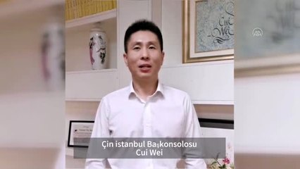 Çin'in İstanbul Başkonsolosluğundan sağlık çalışanlarına destek videosu