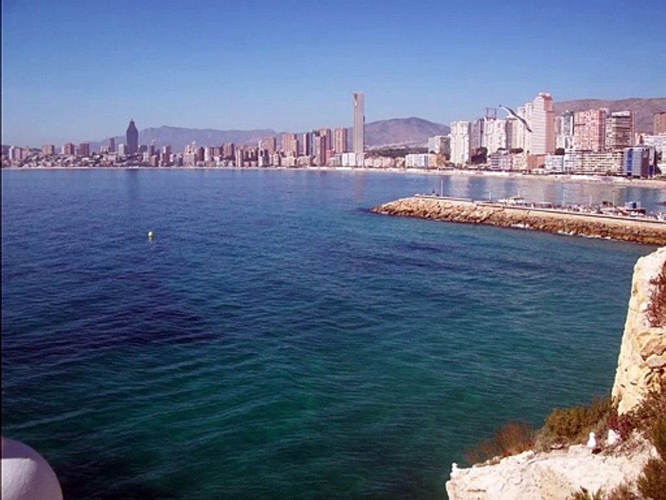 Benidorm last day before the lockdown  from corona virus
