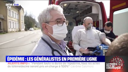 Épidémie: les généralistes en première ligne