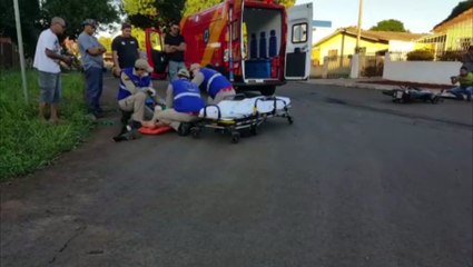 Homem fica ferido em colisão de trânsito no Parque São Paulo
