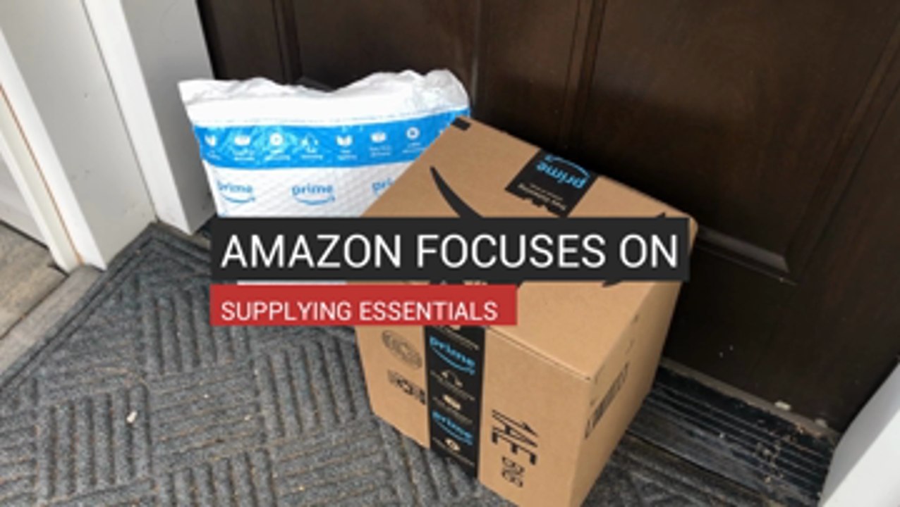 Amazon Focuses On Supplying Essentials